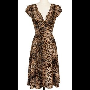 Trashy Diva 1940s Leopard Dress